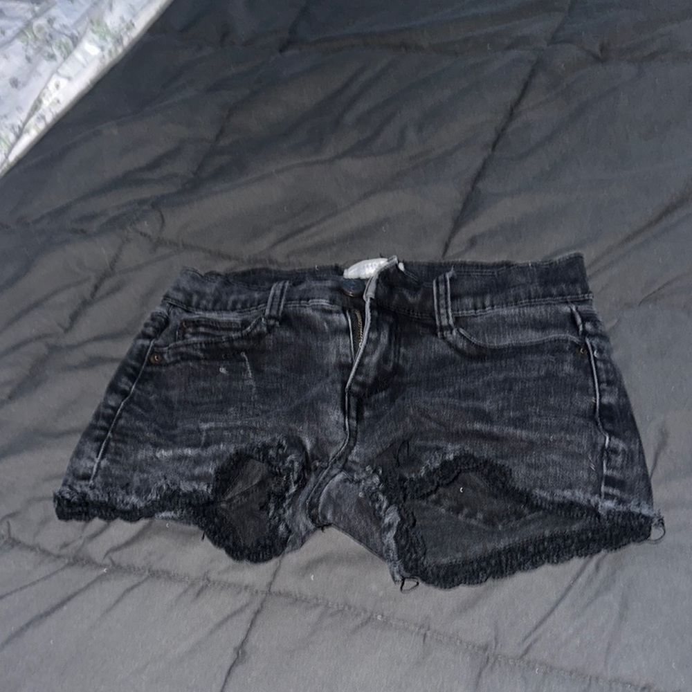 Mudd Black Jean Shorts Casual Style